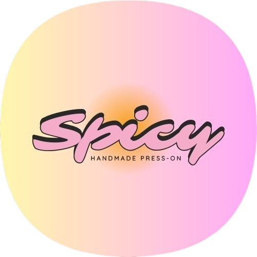 spicy handmade press on